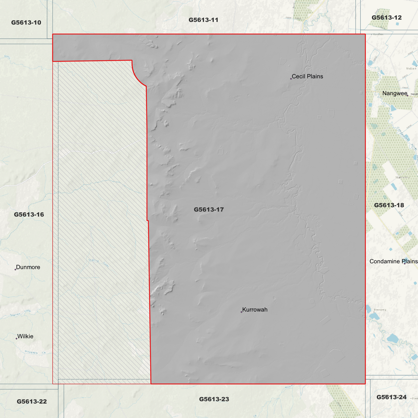Cecil Plains 1m Digital Elevation Model (G5613-17)