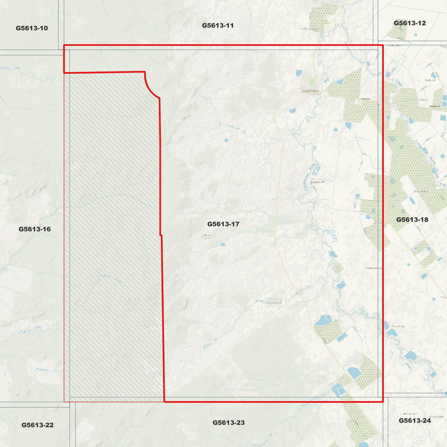 Cecil Plains 1m Digital Elevation Model (G5613-17)