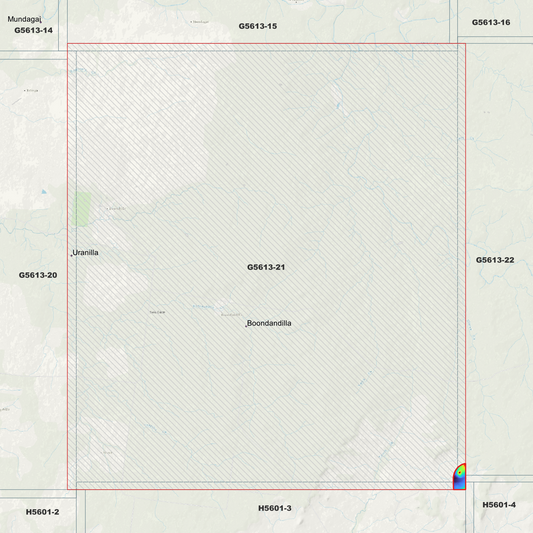 Boonanddilla 1m Digital Elevation Model (G5613-21)