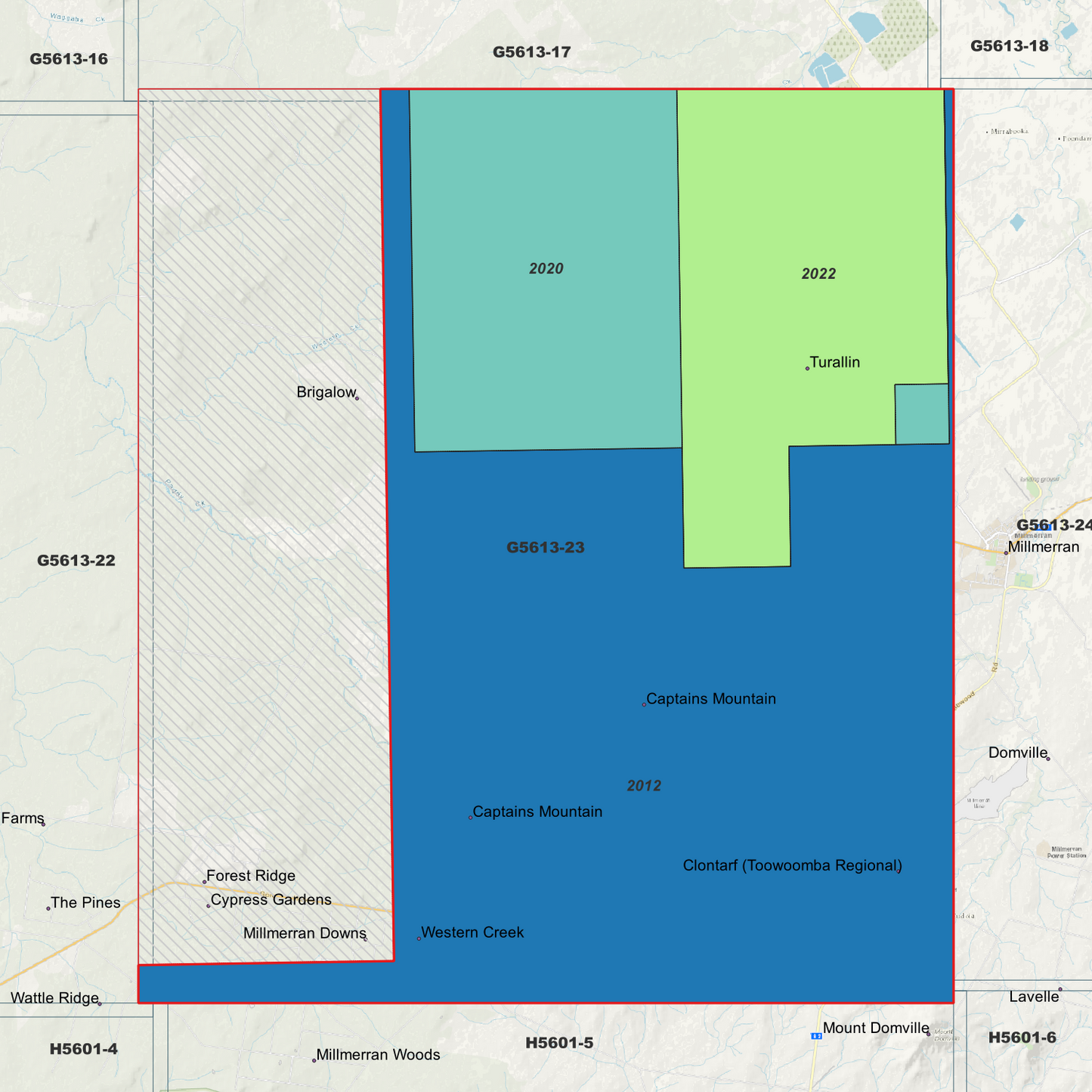 Captains Mountain 1m Digital Elevation Model (G5613-23)