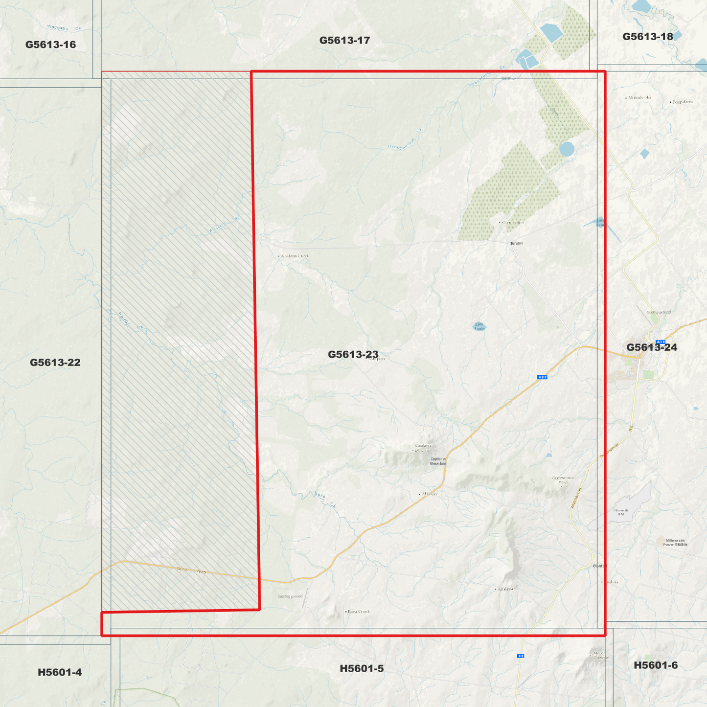 Captains Mountain 1m Digital Elevation Model (G5613-23)