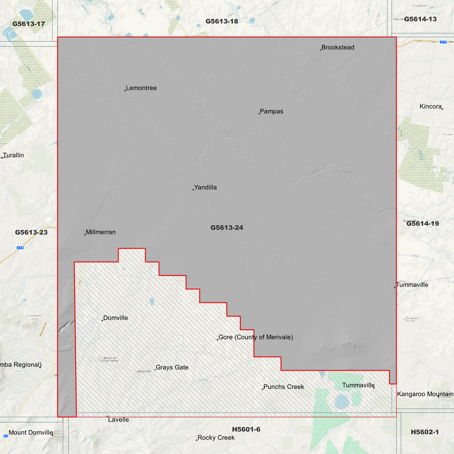 Millmerran 1m Digital Elevation Model (G5613-24)