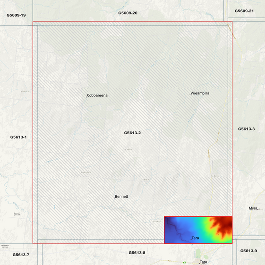 Bilbah 1m Digital Elevation Model (G5613-2)