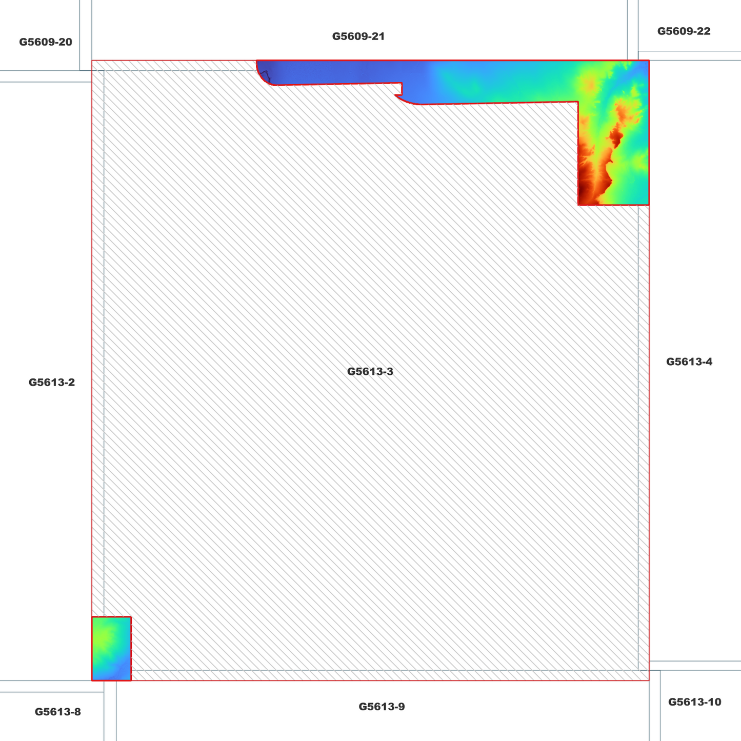 Myra Meadows 1m Digital Elevation Model (G5613-3)