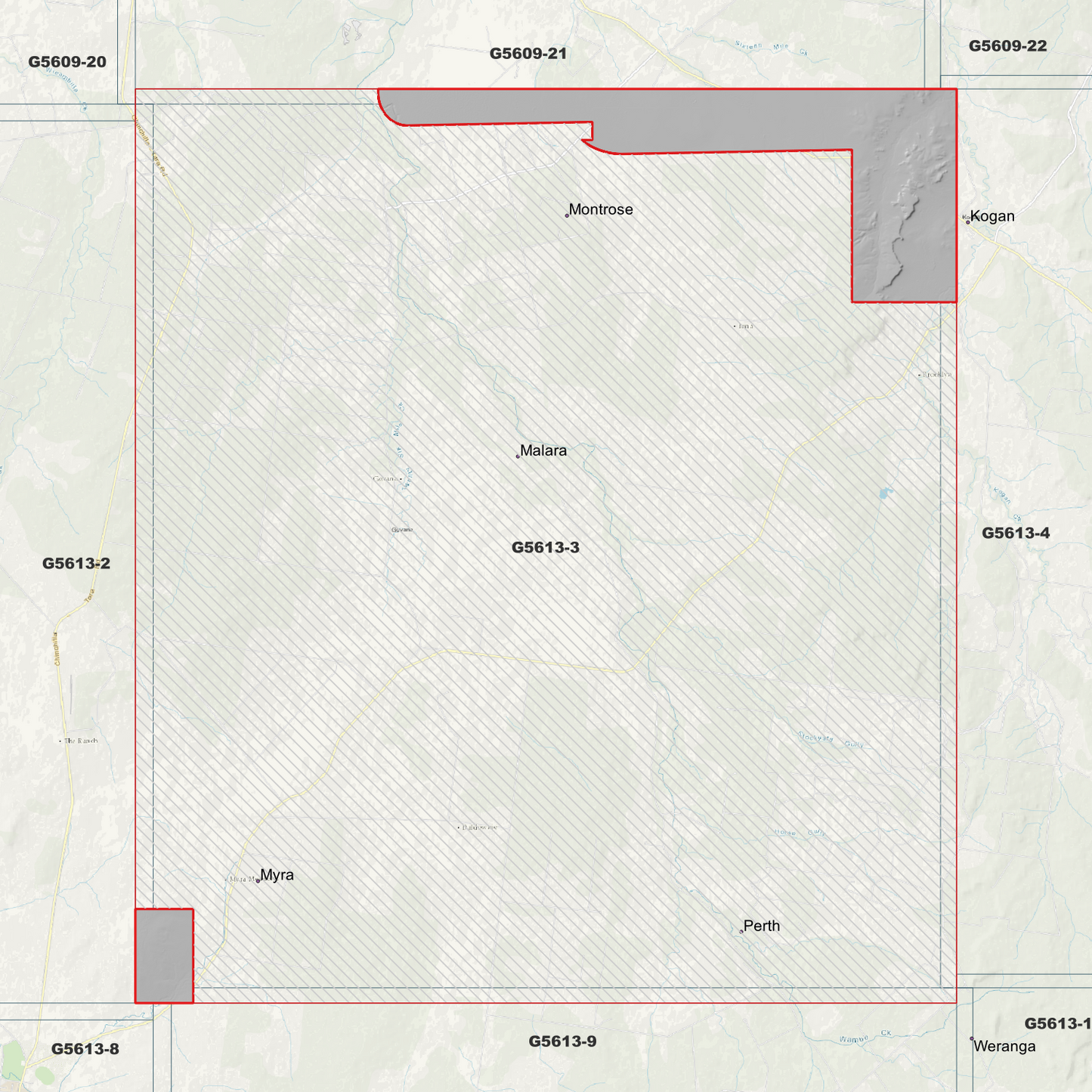 Myra Meadows 1m Digital Elevation Model (G5613-3)