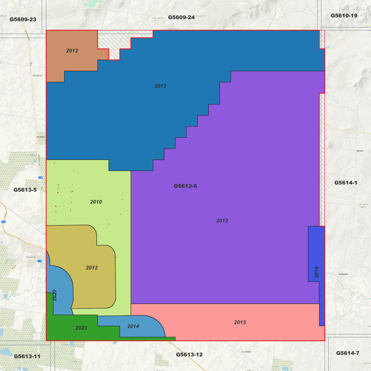 Dalby 1m Digital Elevation Model (G5613-6)