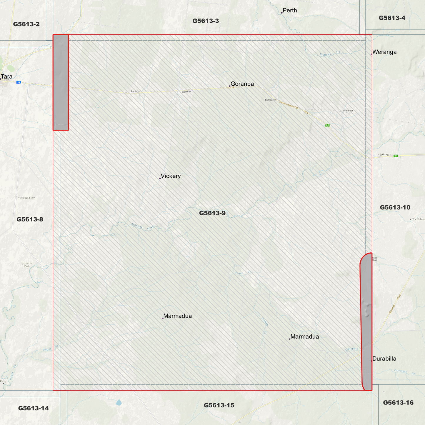 Goranba 1m Digital Elevation Model (G5613-9)