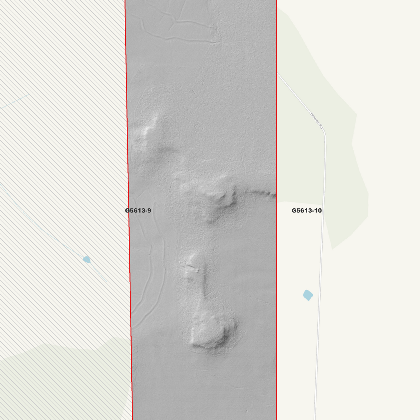 Goranba 1m Digital Elevation Model (G5613-9)