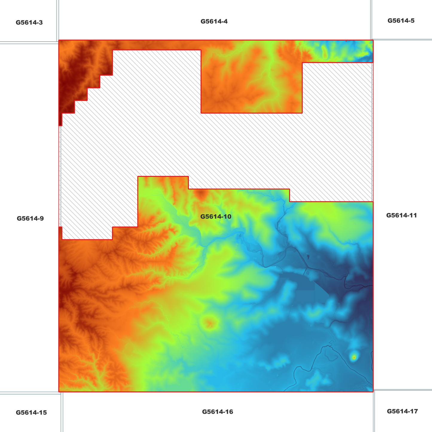 Atkinson 1m Digital Elevation Model (G5614-10)