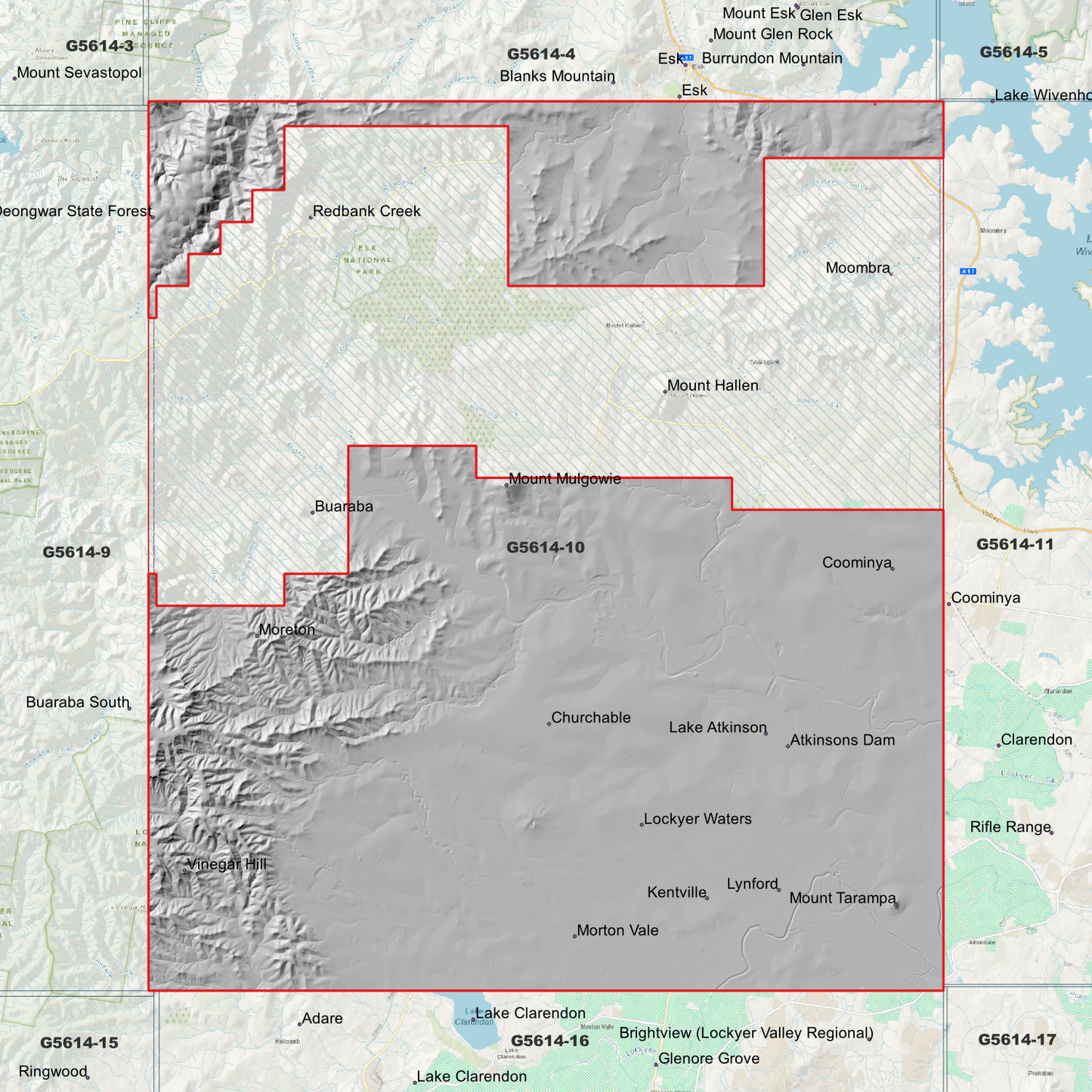 Atkinson 1m Digital Elevation Model (G5614-10)