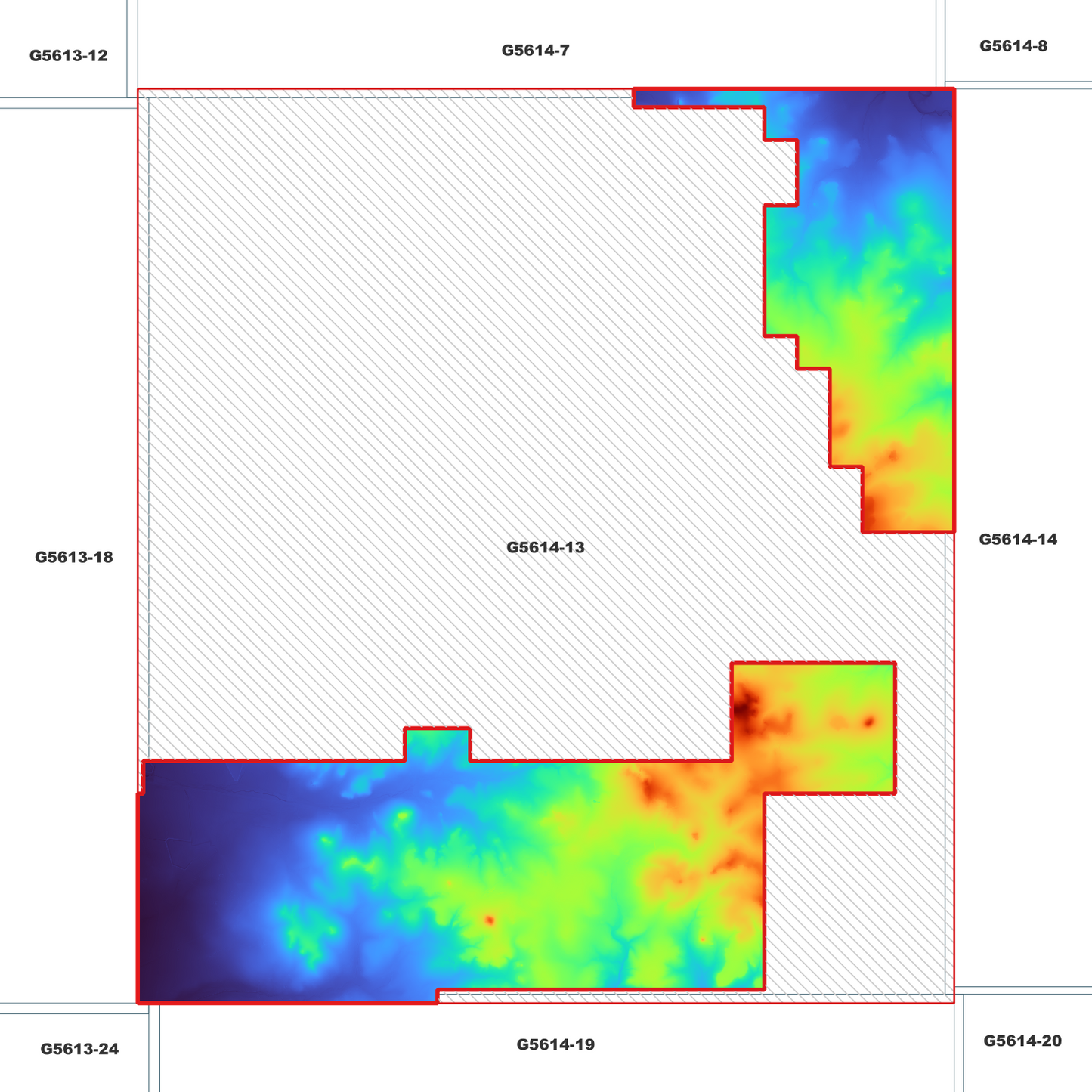 Pittsworth 1m Digital Elevation Model (G5614-13)