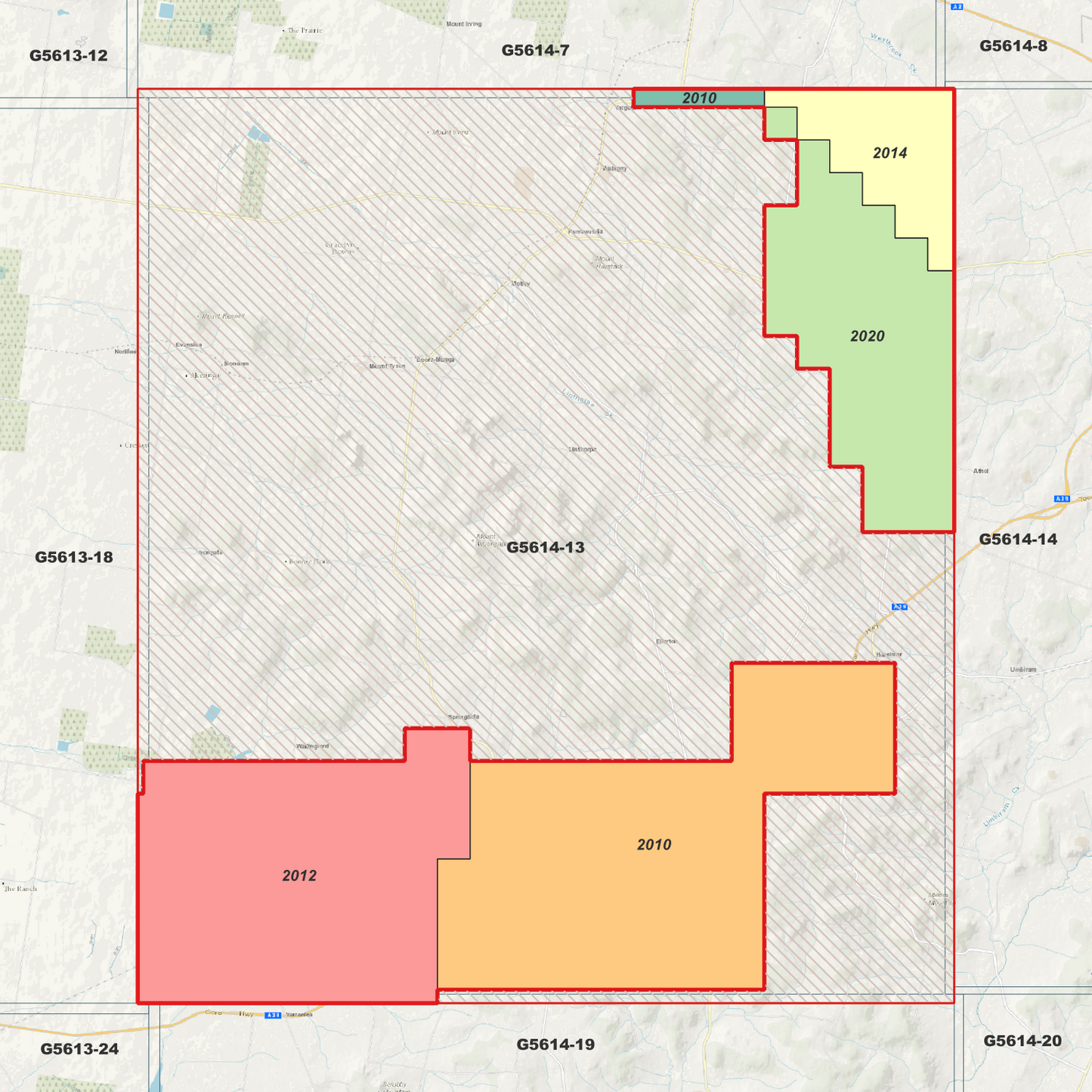 Pittsworth 1m Digital Elevation Model (G5614-13)