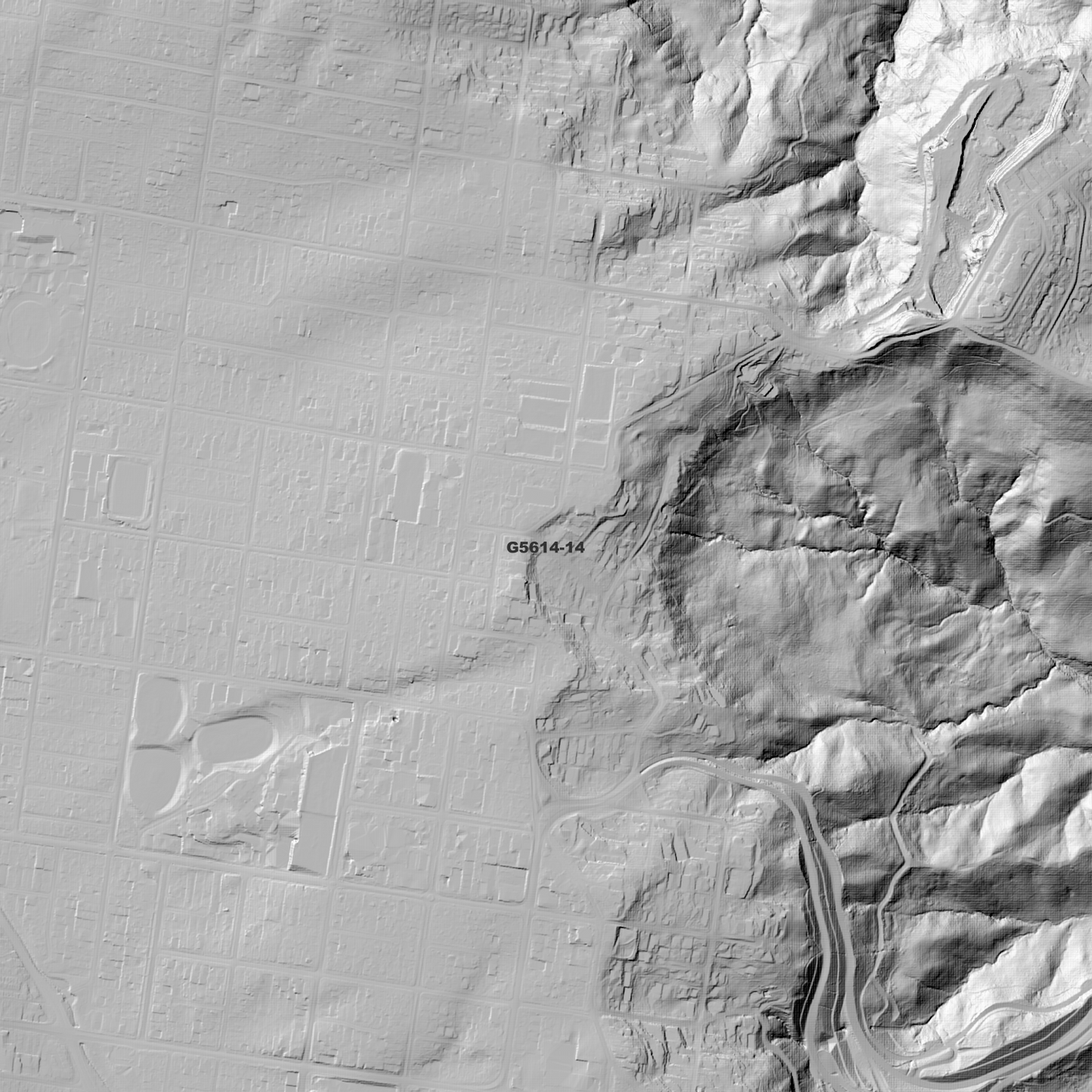 Toowoomba 1m Digital Elevation Model (G5614-14)