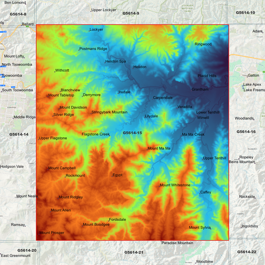Helidon 1m Digital Elevation Model (G5614-15)