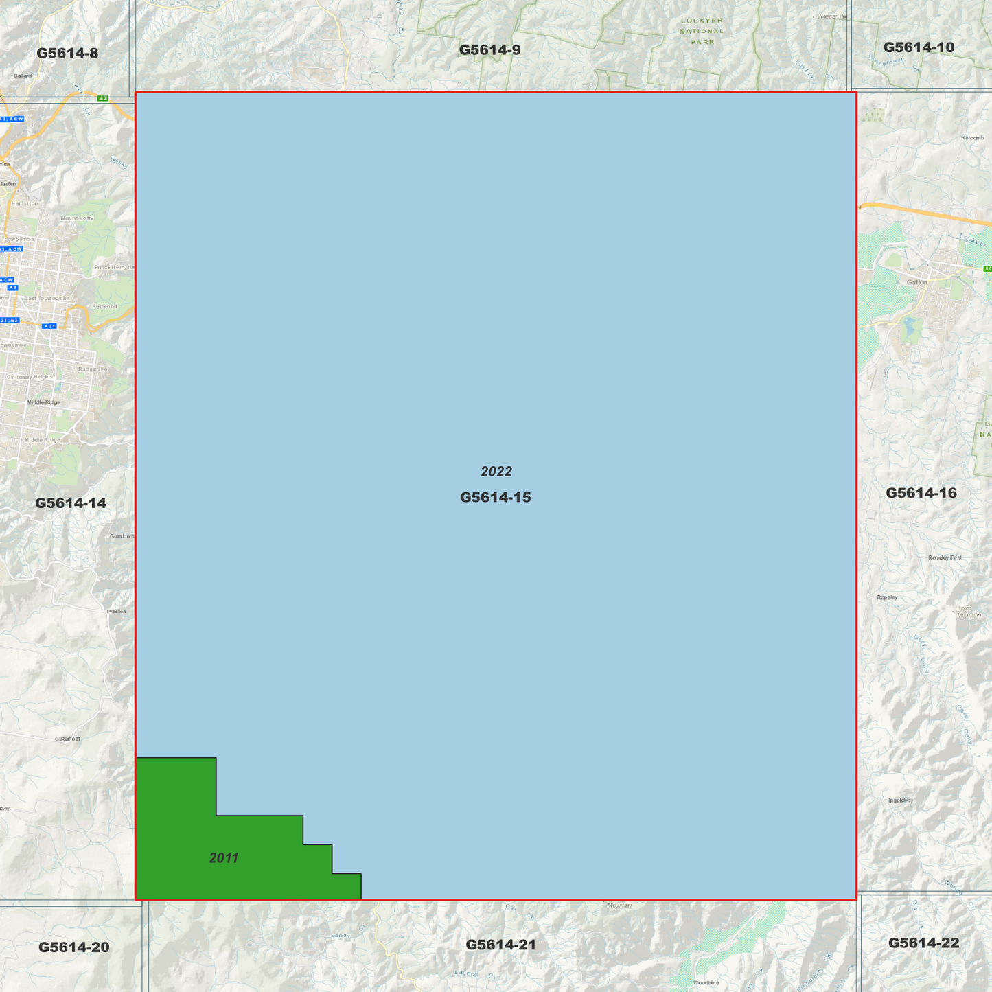 Helidon 1m Digital Elevation Model (G5614-15)