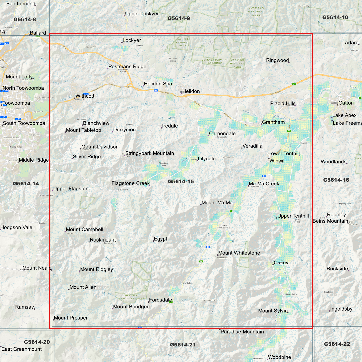 Helidon 1m Digital Elevation Model (G5614-15)
