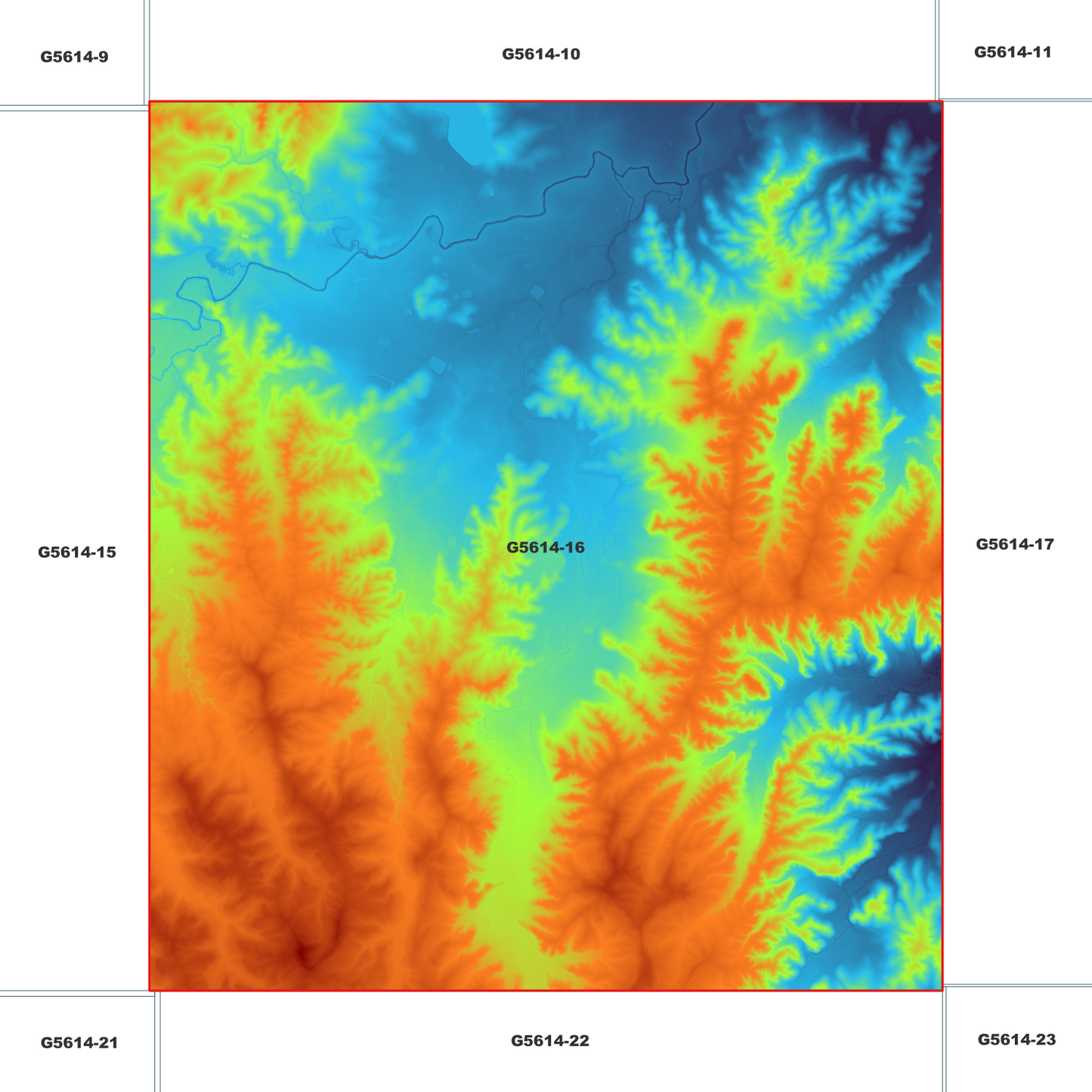 Laidley 1m Digital Elevation Model (G5614-16)