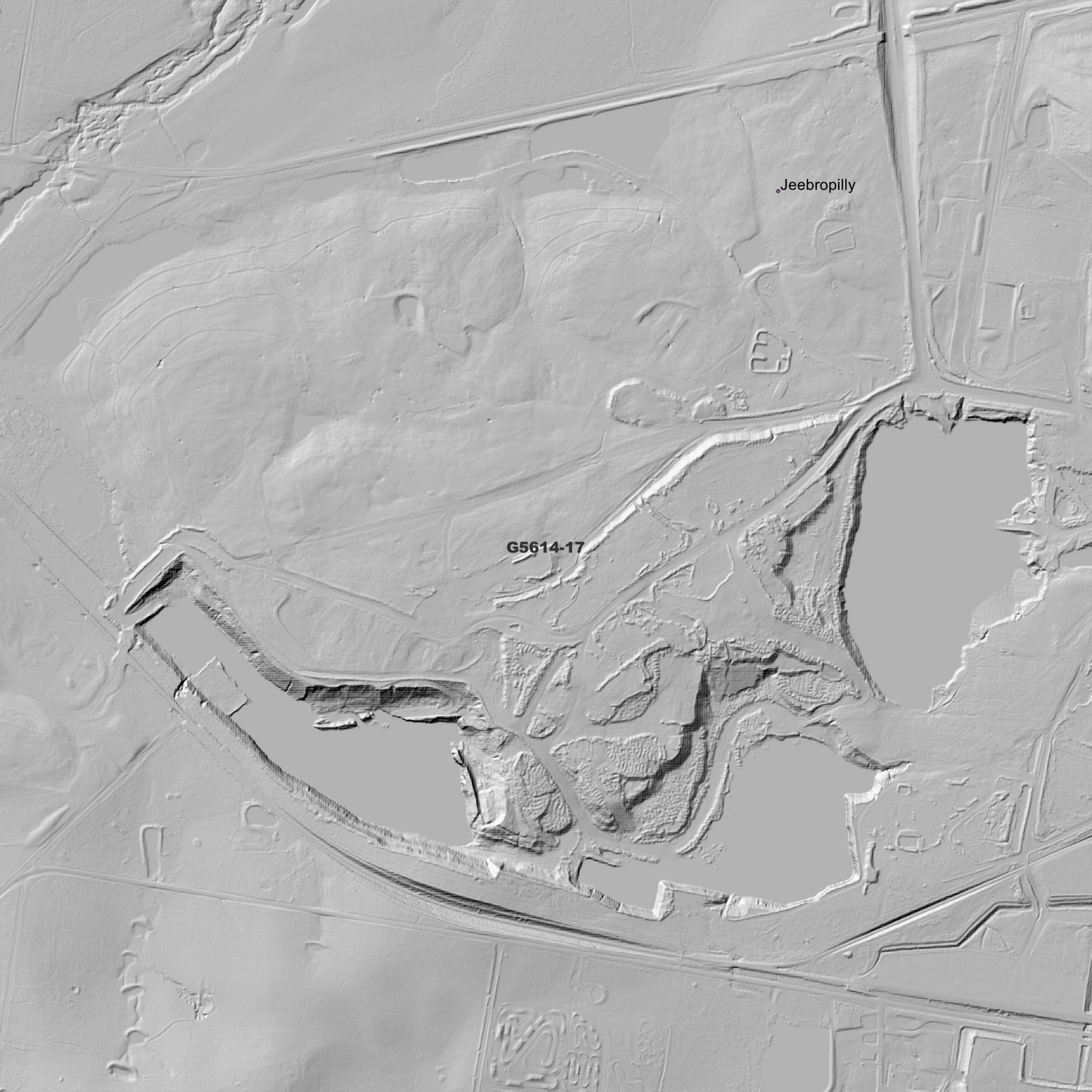 Rosewood 1m Digital Elevation Model (G5614-17)
