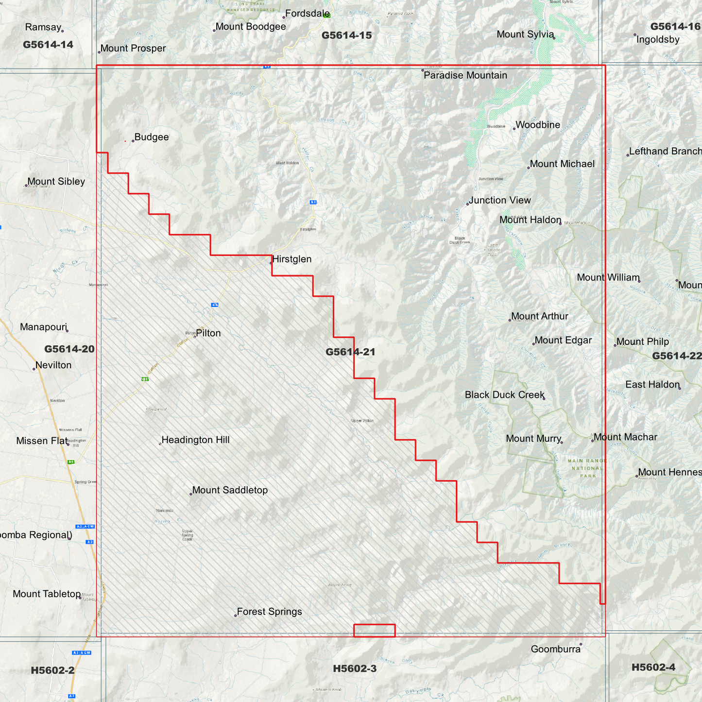 Haldon 1m Digital Elevation Model (G5614-21)