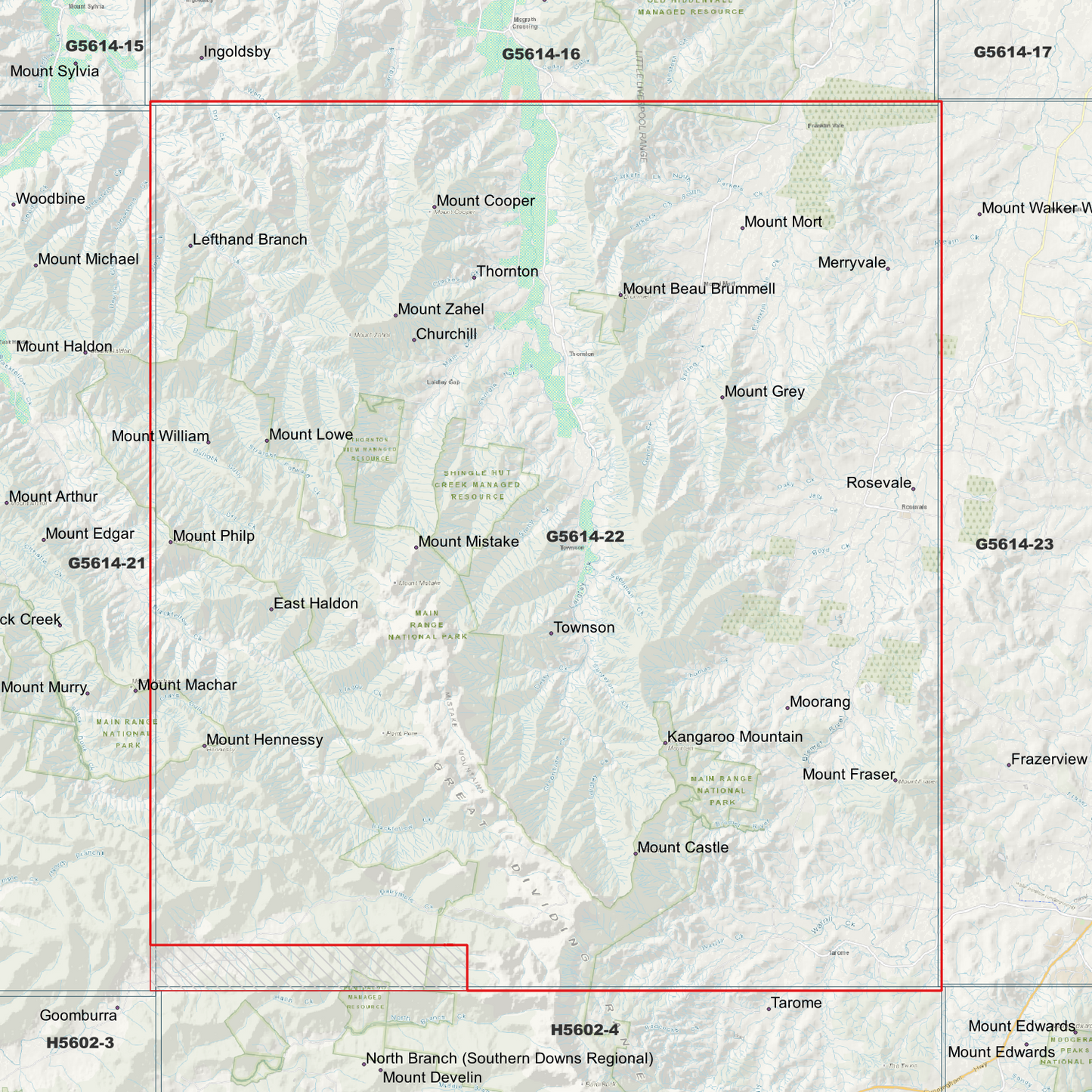 Lefthand 1m Digital Elevation Model (G5614-22)