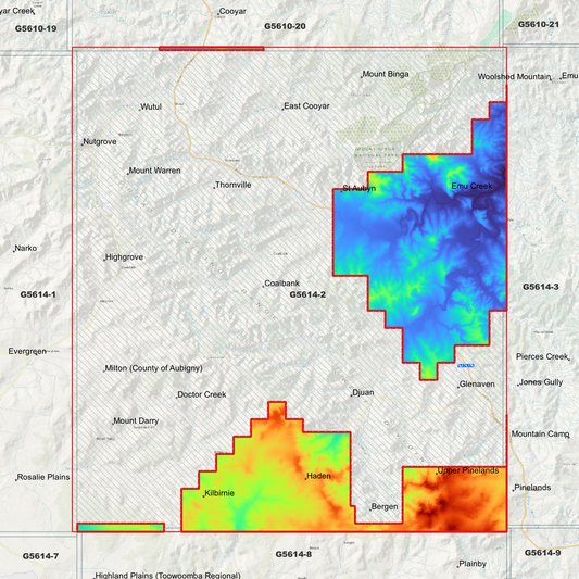 Haden 1m Digital Elevation Model (G5614-2)