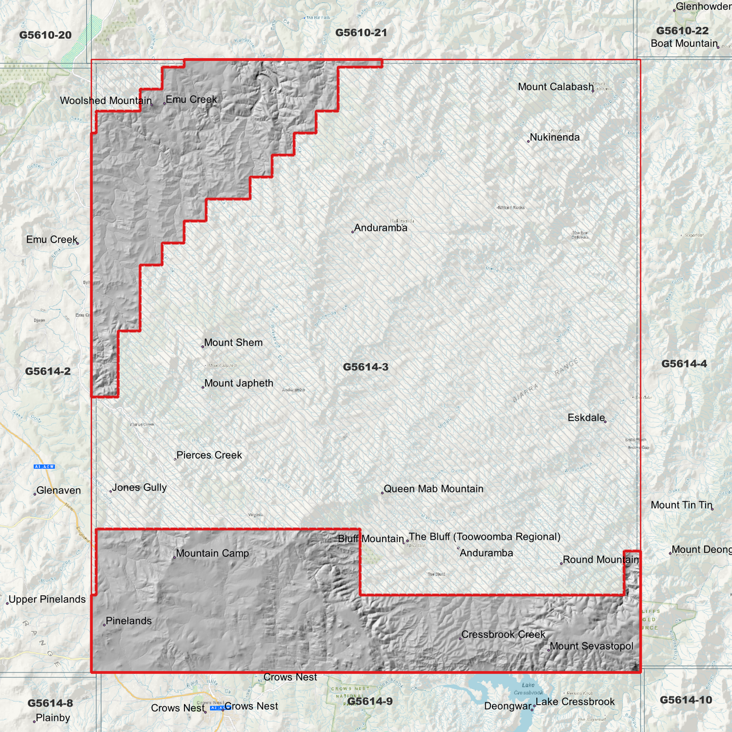 Bluff 1m Digital Elevation Model (G5614-3)