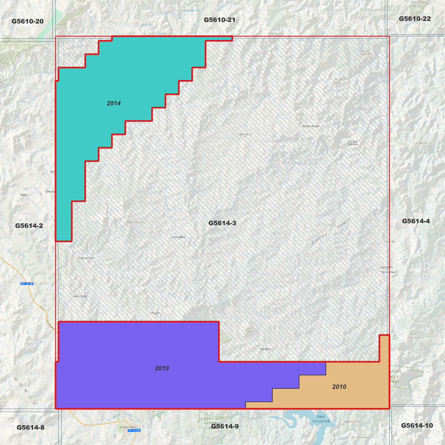 Bluff 1m Digital Elevation Model (G5614-3)
