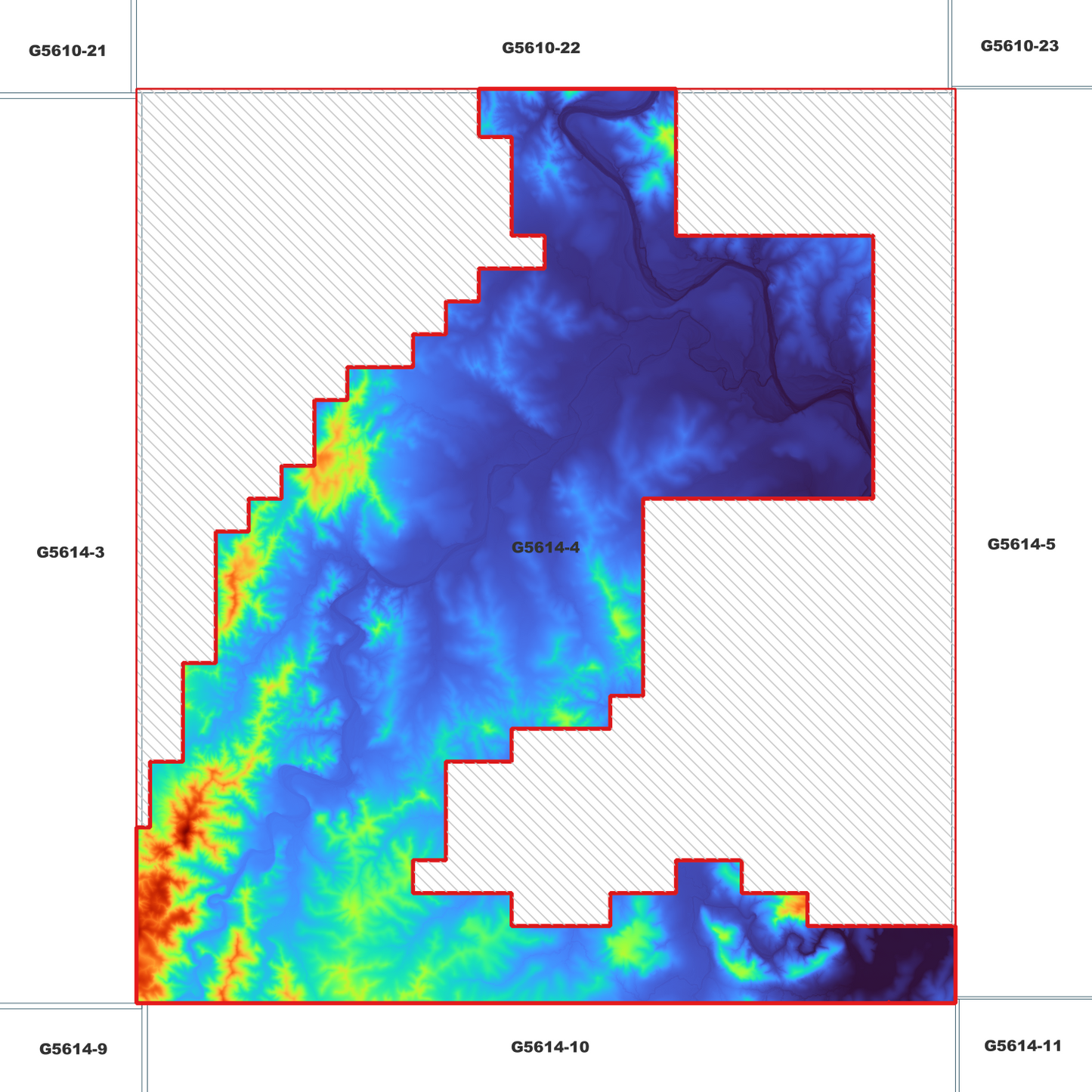 Esk 1m Digital Elevation Model (G5614-4)