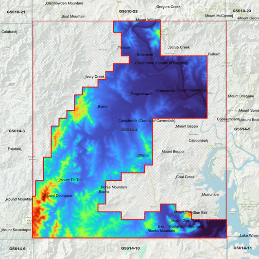 Esk 1m Digital Elevation Model (G5614-4)
