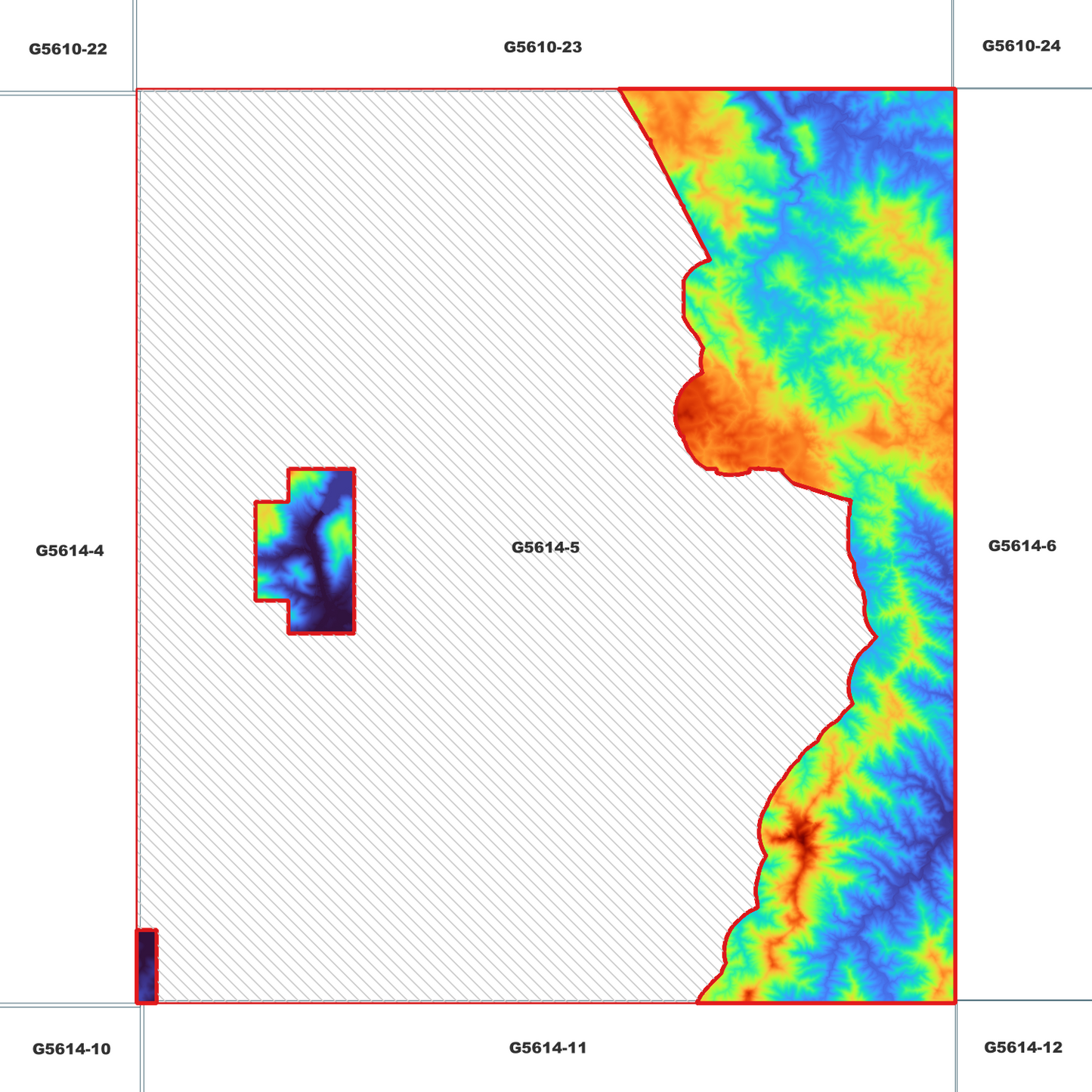 Somerset 1m Digital Elevation Model (G5614-5)