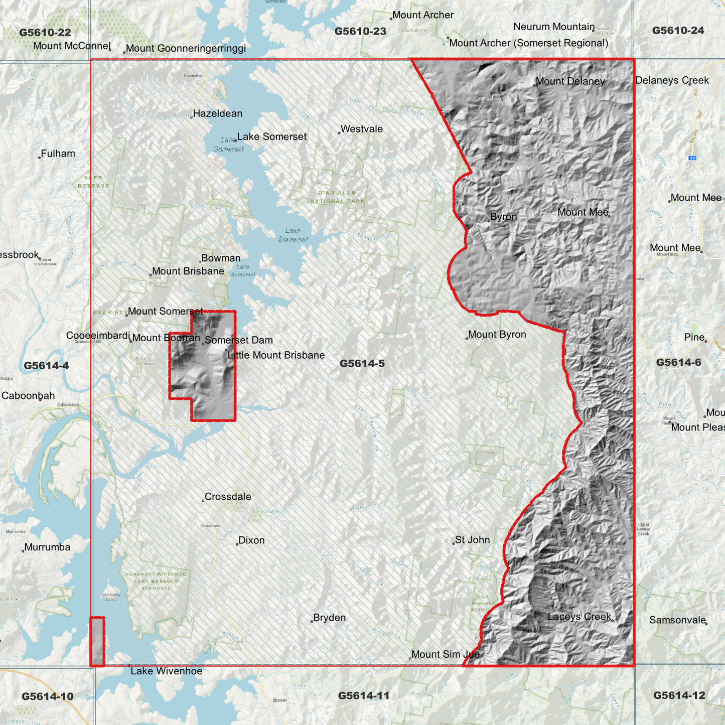 Somerset 1m Digital Elevation Model (G5614-5)
