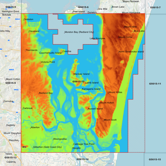 Redland 1m Digital Elevation Model (G5615-10)