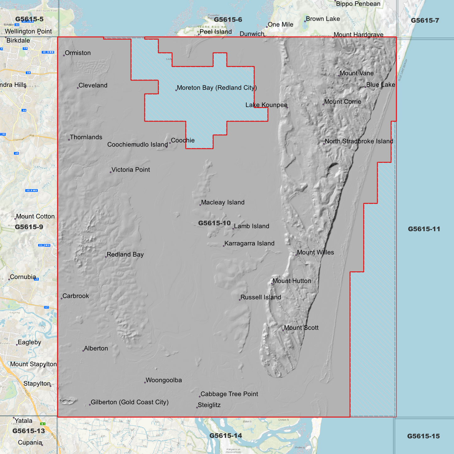 Redland 1m Digital Elevation Model (G5615-10)