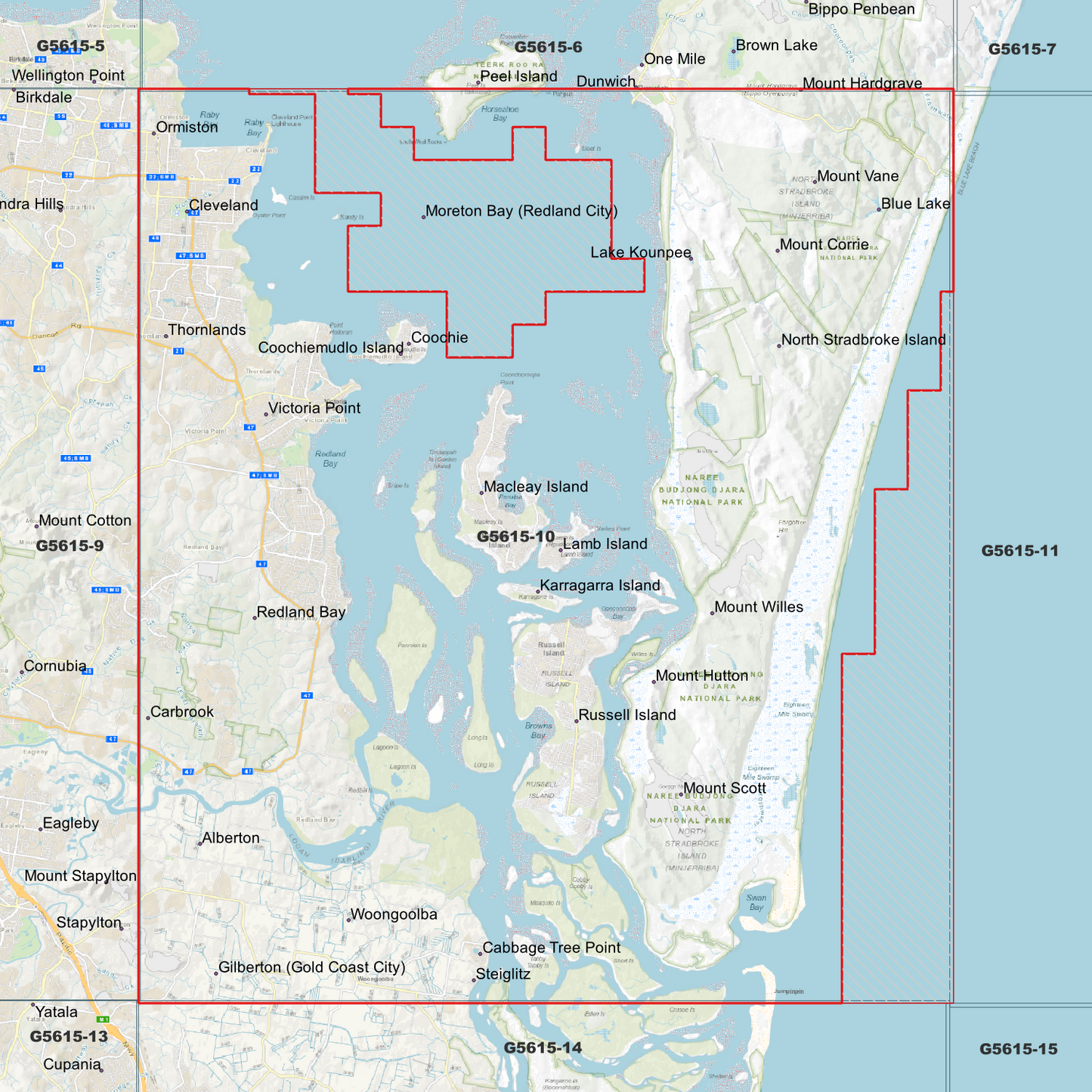Redland 1m Digital Elevation Model (G5615-10)