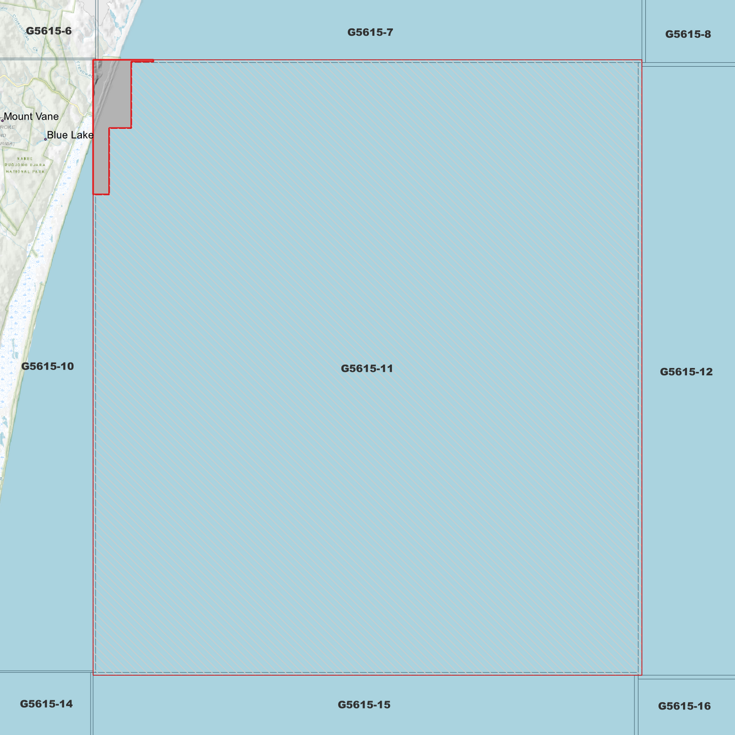 Vane 1m Digital Elevation Model (G5615-11)