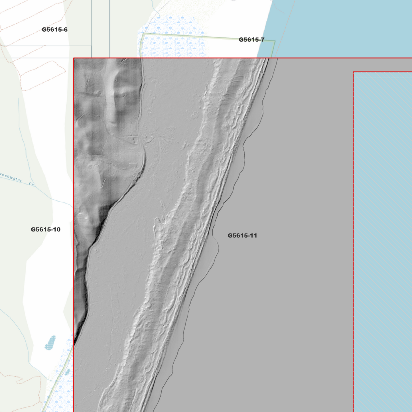 Vane 1m Digital Elevation Model (G5615-11)