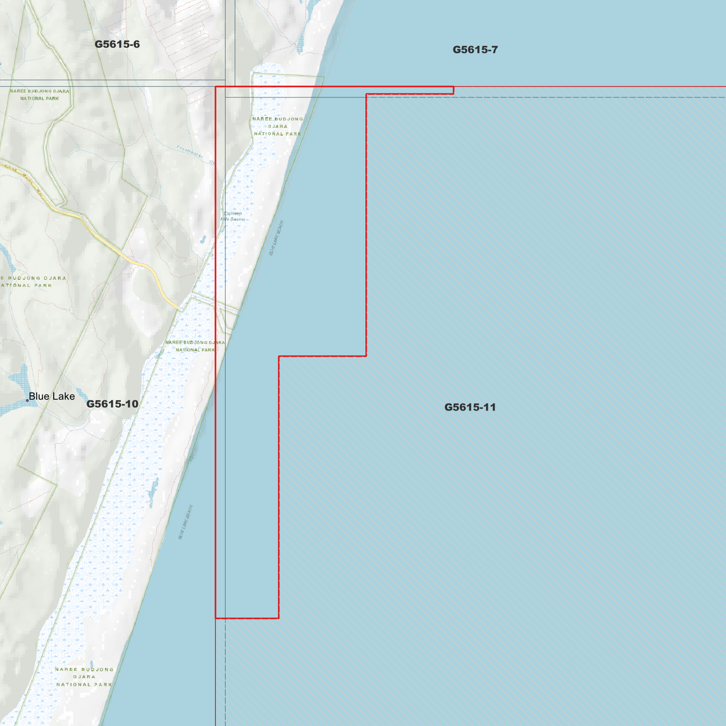 Vane 1m Digital Elevation Model (G5615-11)
