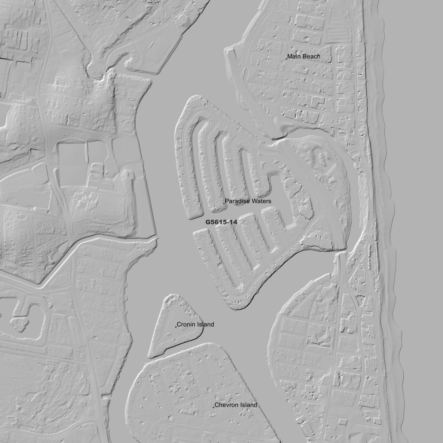 Coomera 1m Digital Elevation Model (G5615-14)