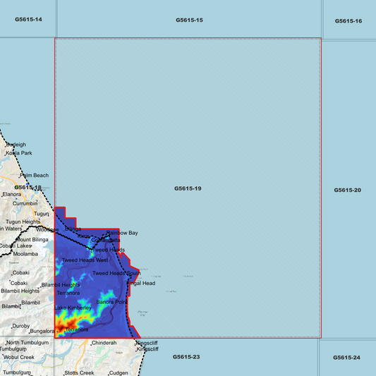 Tweed 1m Digital Elevation Model (G5615-19)