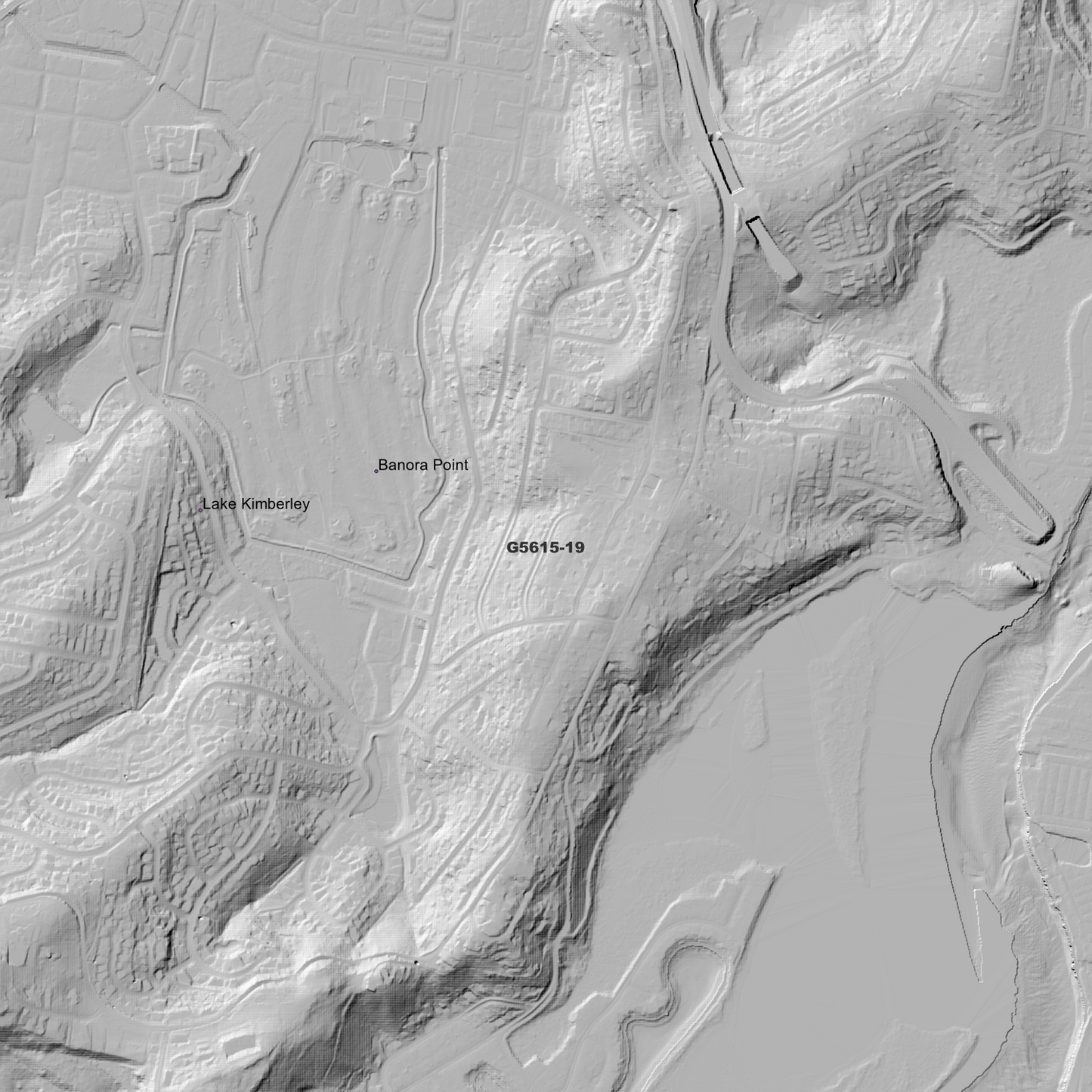 Tweed 1m Digital Elevation Model (G5615-19)