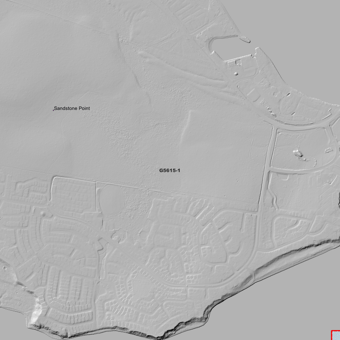 Redcliffe 1m Digital Elevation Model (G5615-1)