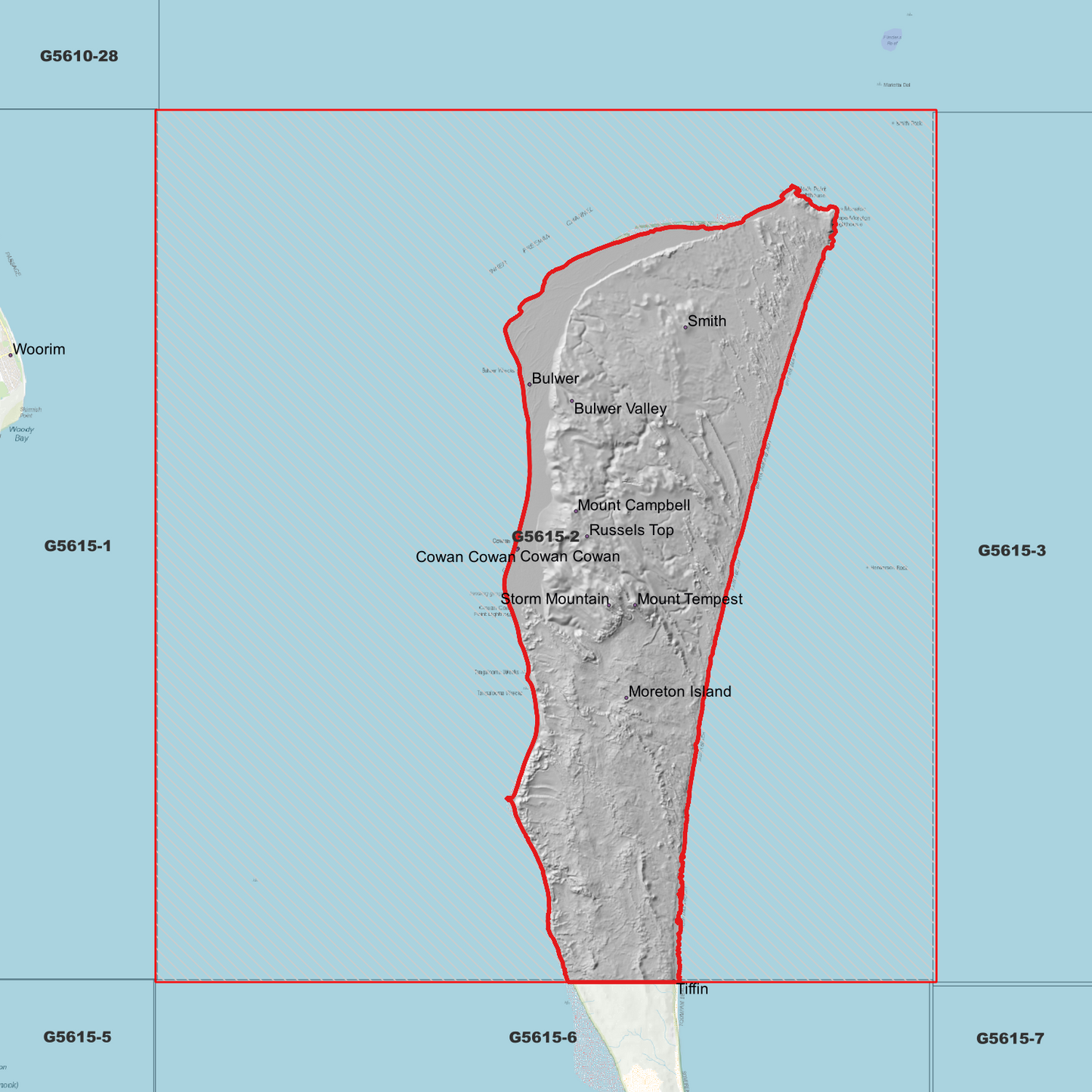 Moreton 1m Digital Elevation Model (G5615-2)