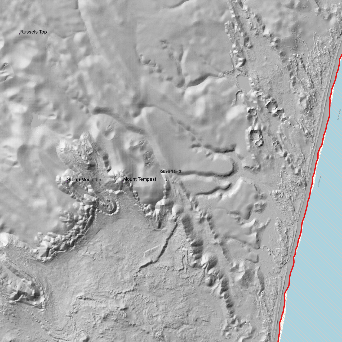 Moreton 1m Digital Elevation Model (G5615-2)