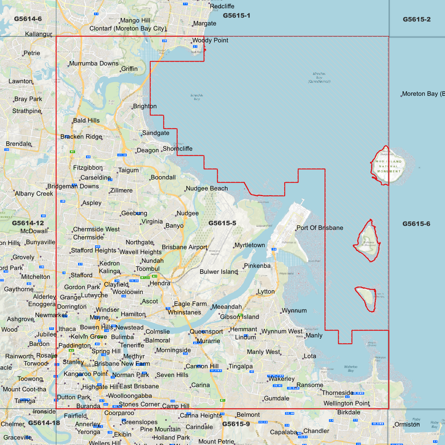 Brisbane 1m Digital Elevation Model (G5615-5)