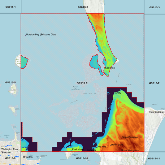 Peel 1m Digital Elevation Model (G5615-6)