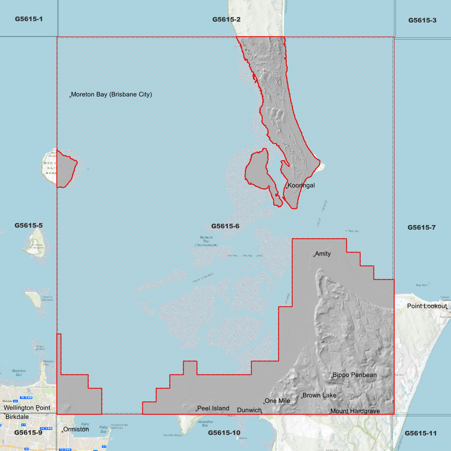 Peel 1m Digital Elevation Model (G5615-6)