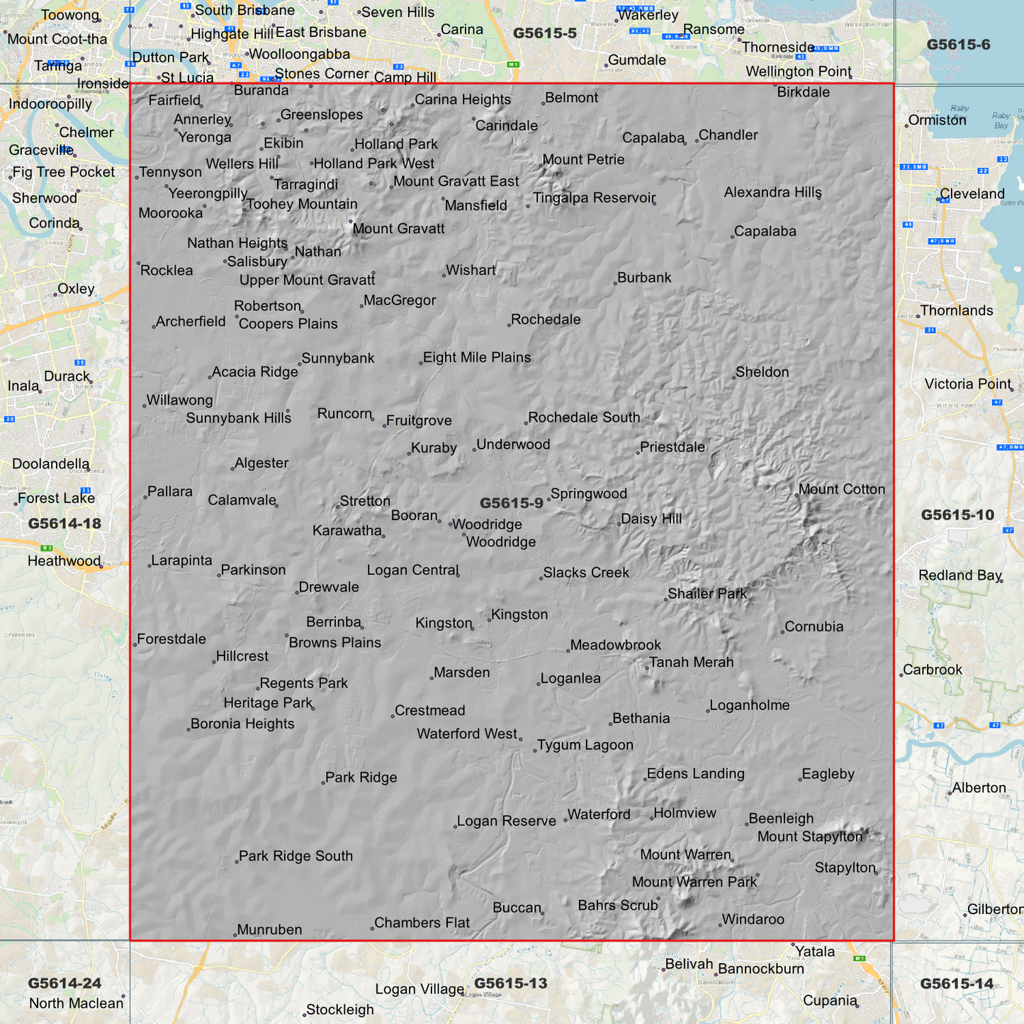 Wishart 1m Digital Elevation Model (G5615-9)