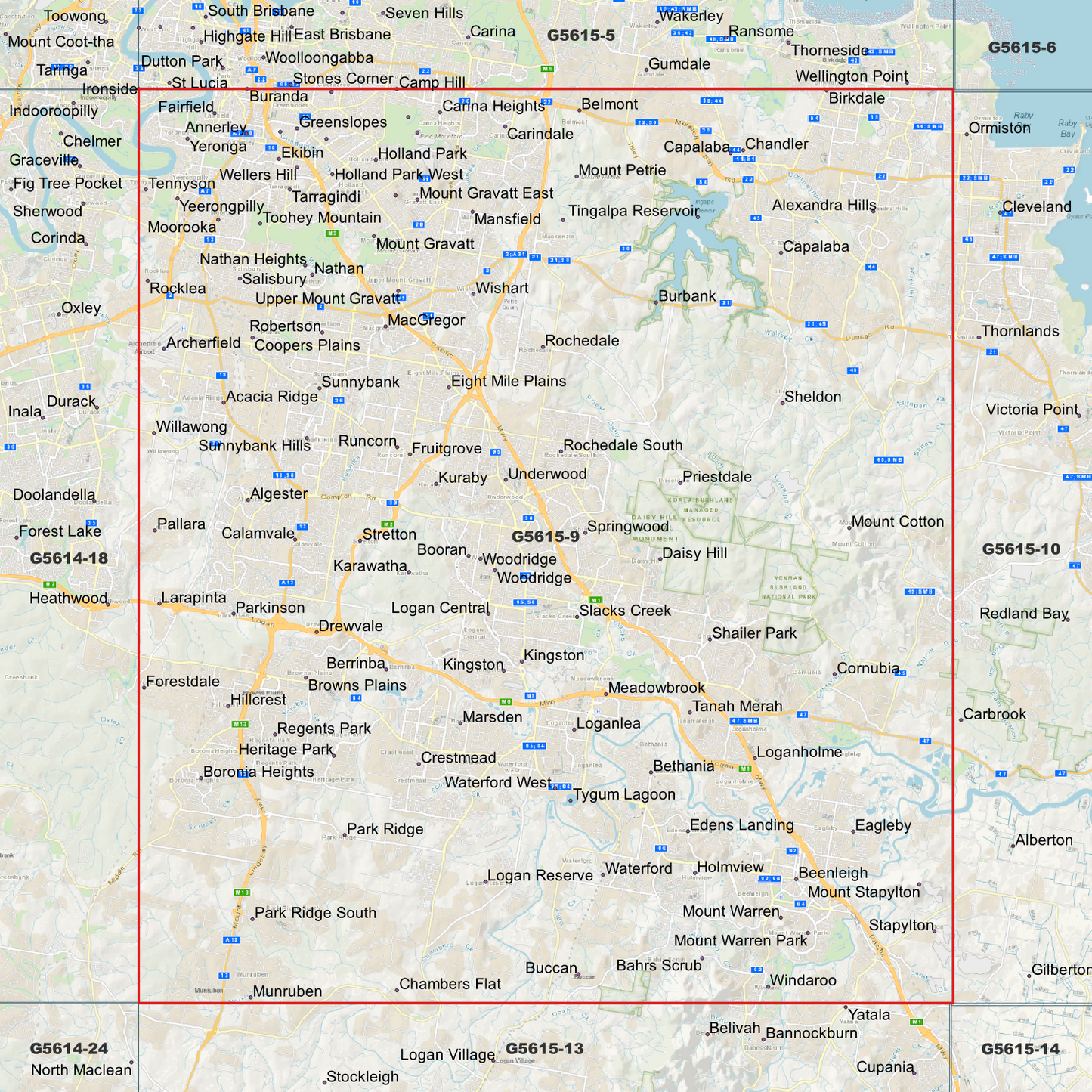 Wishart 1m Digital Elevation Model (G5615-9)