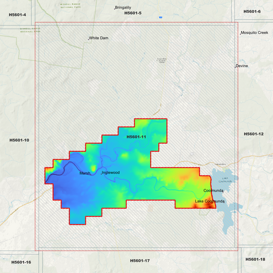 Inglewood 1m Digital Elevation Model (H5601-11)