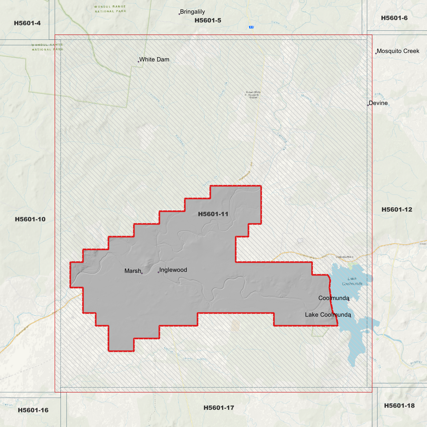 Inglewood 1m Digital Elevation Model (H5601-11)